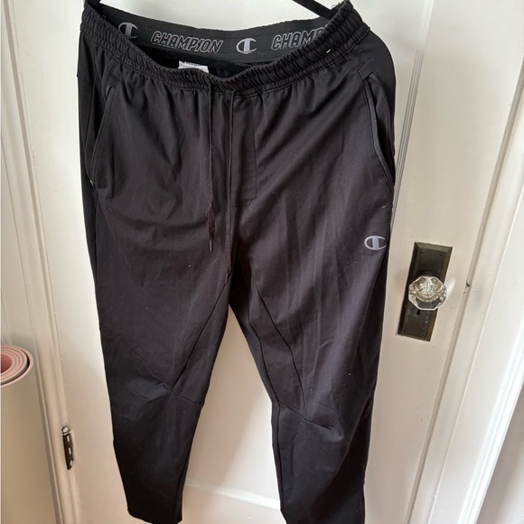Champion Black Athletic Pants - Picture 1 of 1